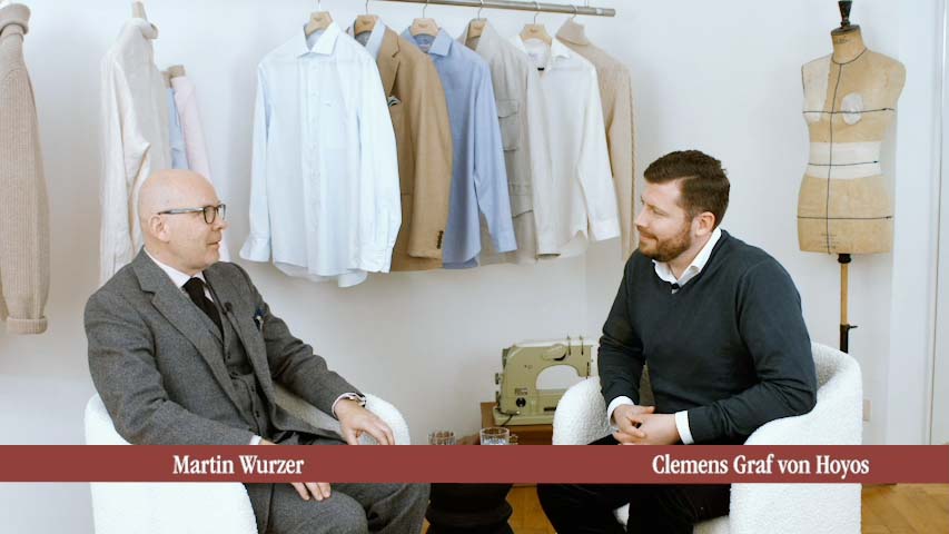 Reiser Talk Kundeninterview Knigge Akademie Clemens Graf von Hoyos