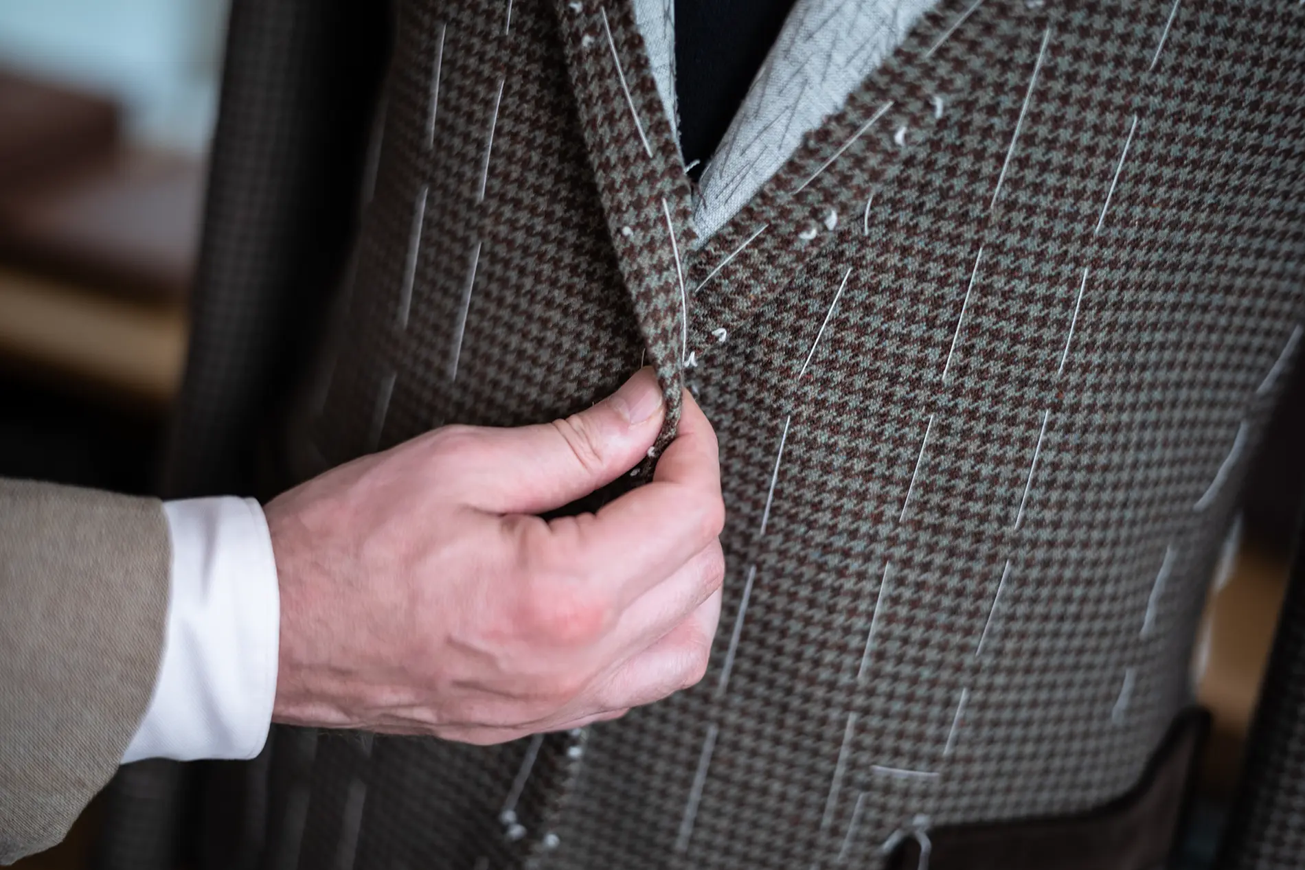 Bespoke Maßanzug zur Probe Bespoke Maßanzug Stoffe